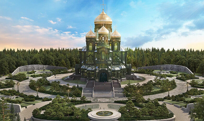 Строительство главного храма ВС РФ планируется завершить в 2019 году