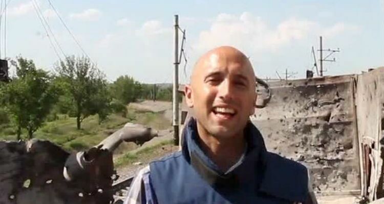 Британский корреспондент Грэм Филлипс ранен осколком мины под Донецком