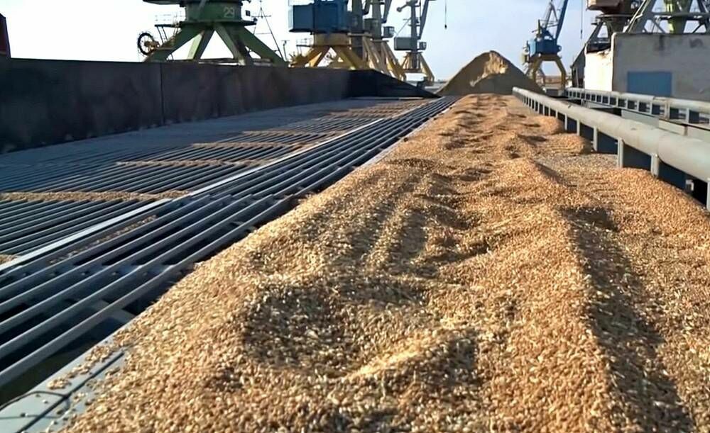 В Крым из Запорожской области отправили первую партию зерна