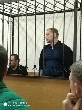 Купрадзе и Соколов в зале суда