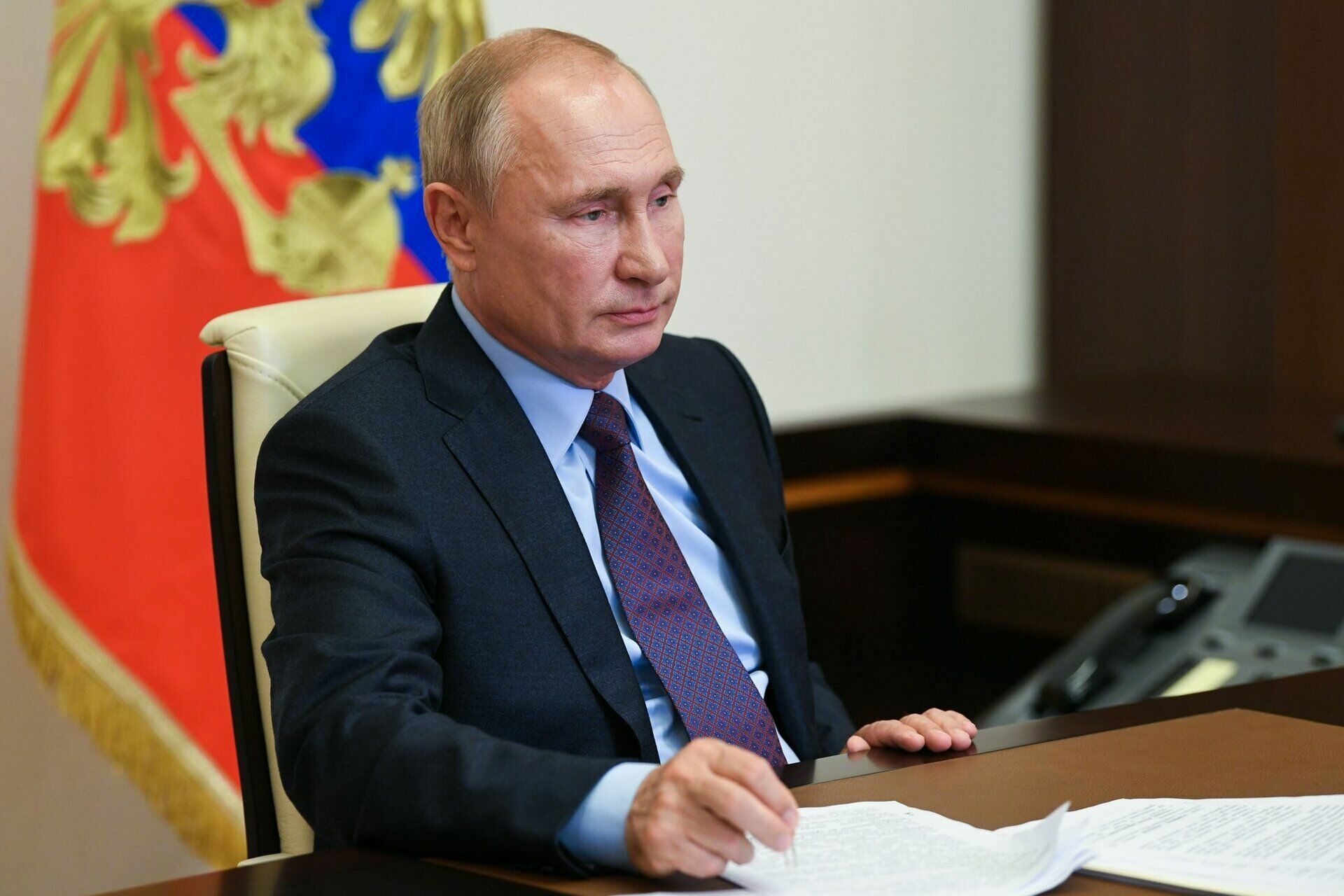 Владимир Путин заявил, что у России нет цели оккупировать Украину  