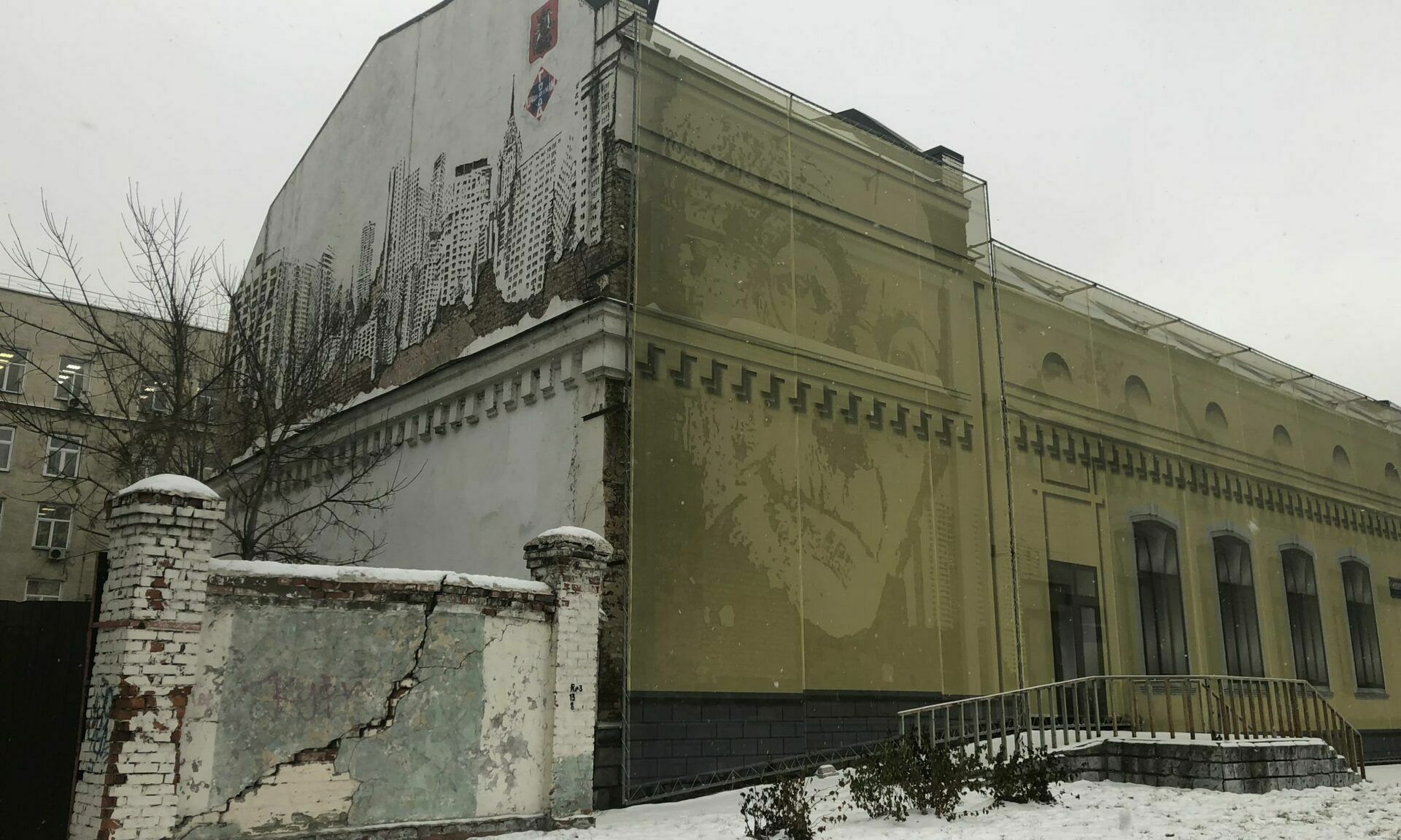 В центре Москвы уничтожат мировой шедевр стрит-арта