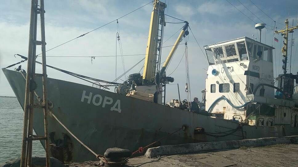 Украинский суд арестовал капитана крымского судна "Норд"