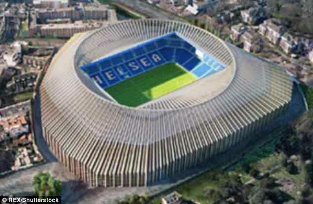 Планы реконструкции стадиона  для "Челси"