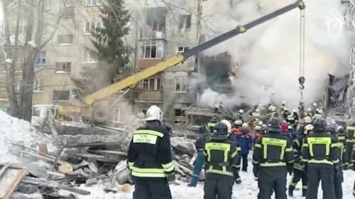 Число жертв в результате взрыва газа в Новосибирске увеличилось до пяти