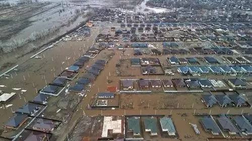 Места затопления в Оренбуржье