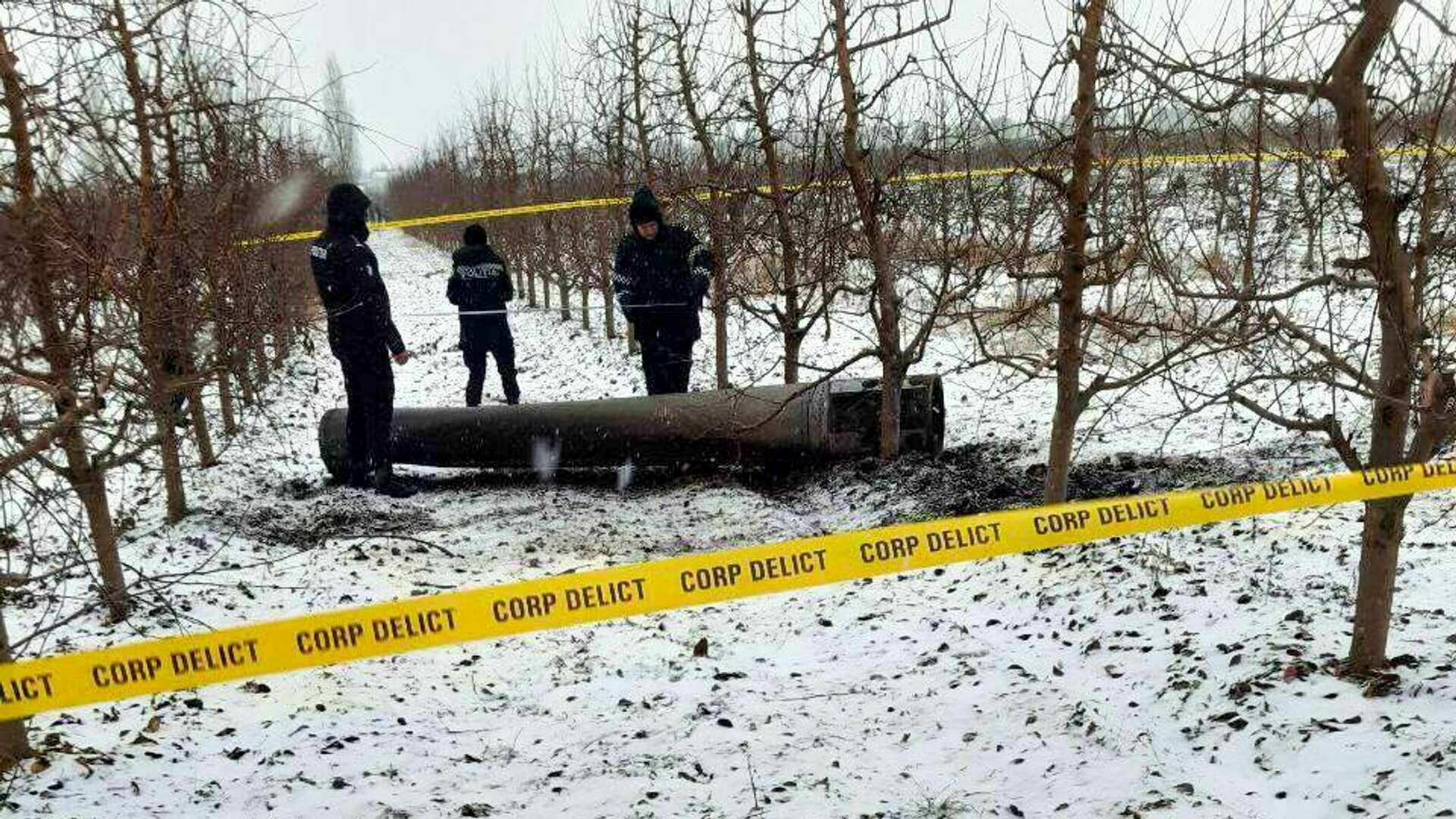 Ракета рухнула на границе Молдавии с Украиной