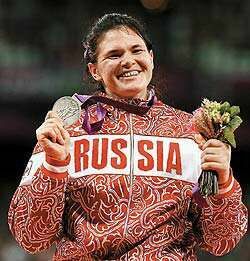 Серебряный призер Олимпиады-2012 Дарья Пищальникова