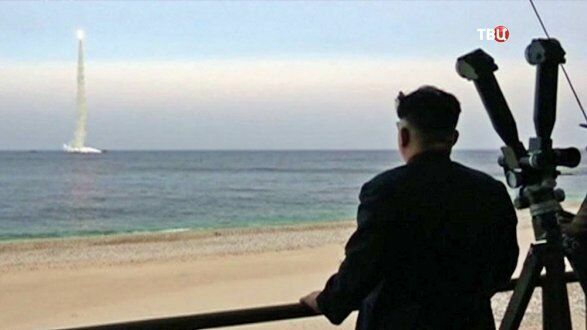 Ким Чен Ын: "запуск ракет стал предупреждением южнокорейским милитаристам"