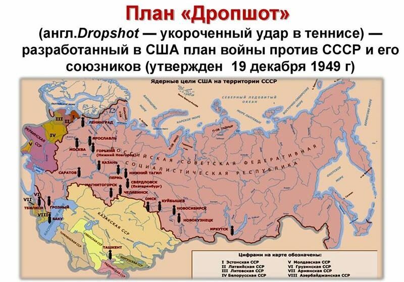 План нападения на СССР "Дропшот"