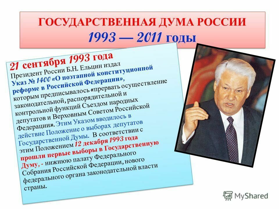 В официальной историографии указ Ельцина называется "началом конституционной реформы"