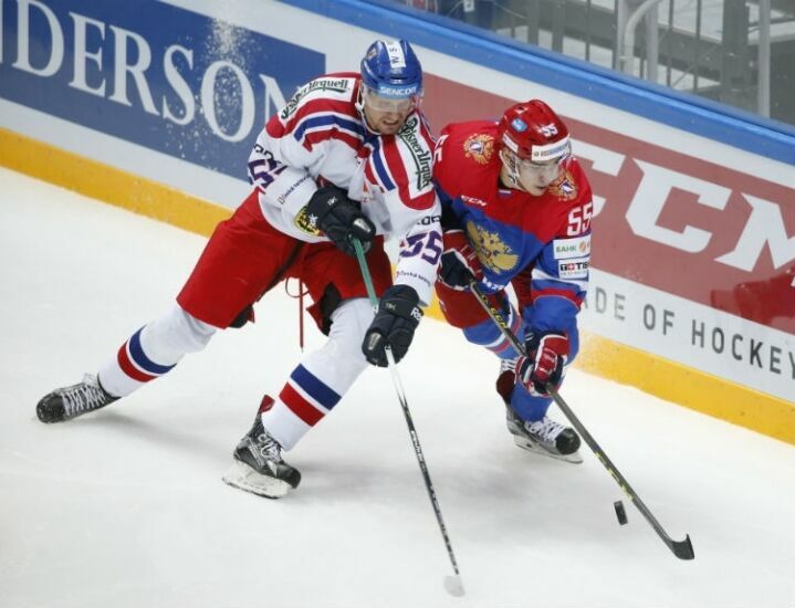 Хоккеисты сборной России по хоккею проиграли чехам на Кубке первого канала