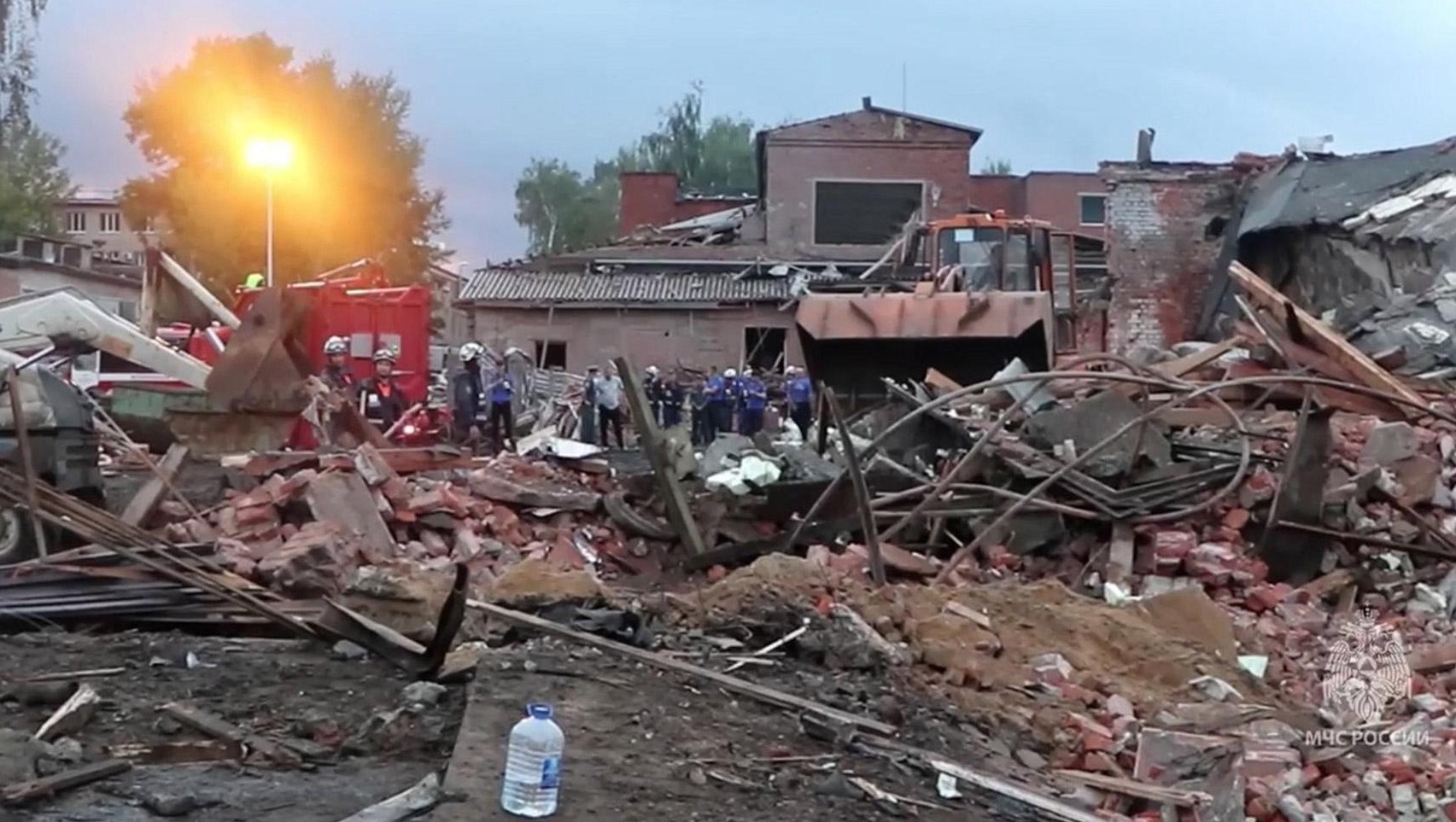 На взорвавшемся в Сергиевом Посаде складе находились четыре тонны пороха