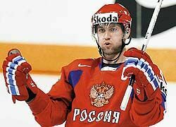 Капитан сборной России по хоккею Алексей Морозов: