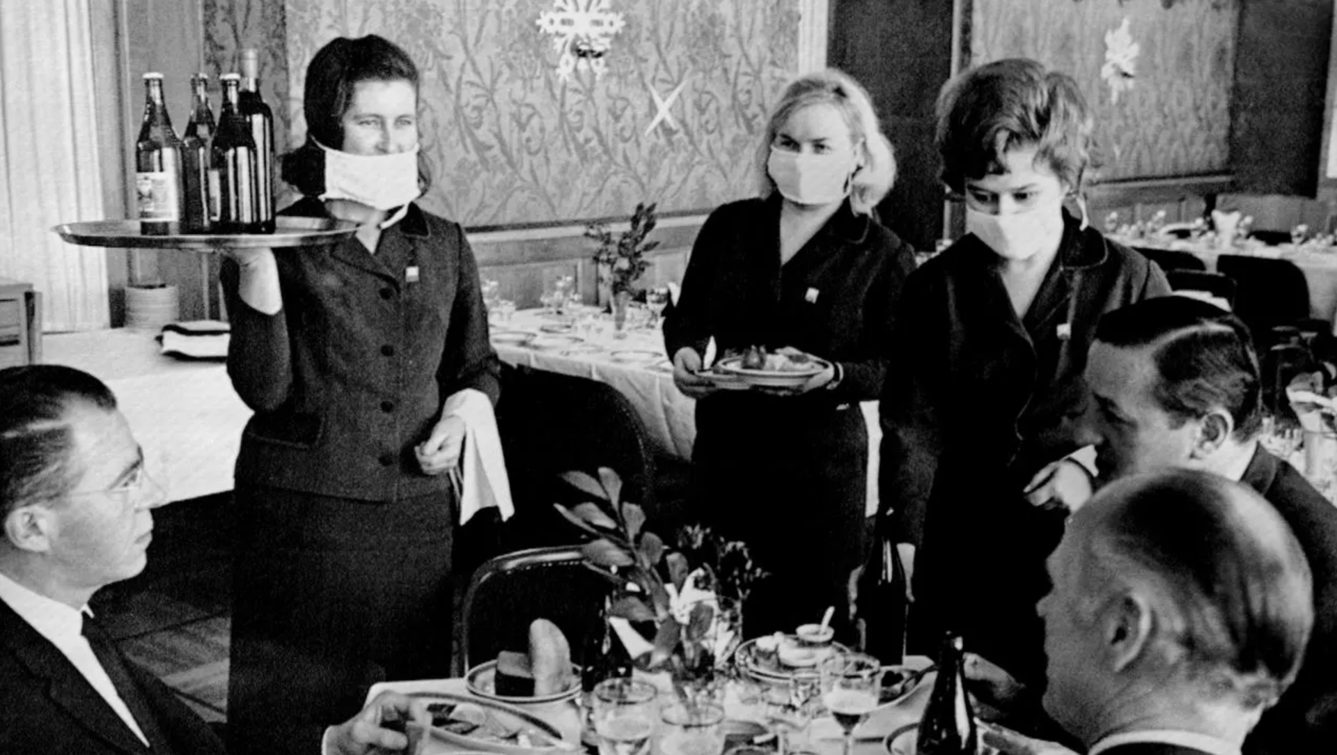 Гостиница "Националь" в Москве, январь 1969 года