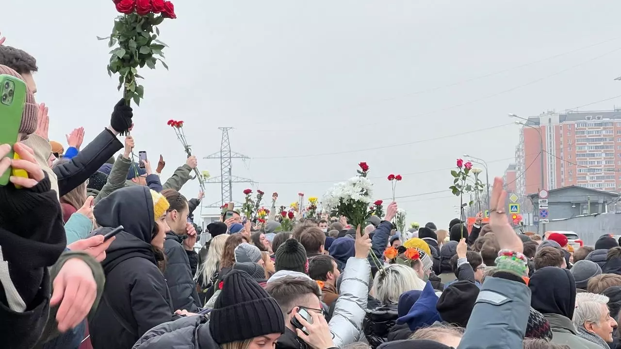 1 марта в Москве состоялись похороны Алексея Навального