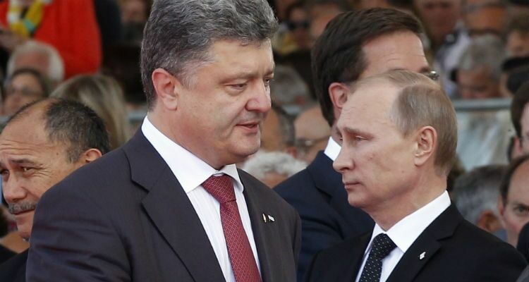 В Кремле назвали «вымыслом» сообщения об угрозах Путина в адрес Порошенко