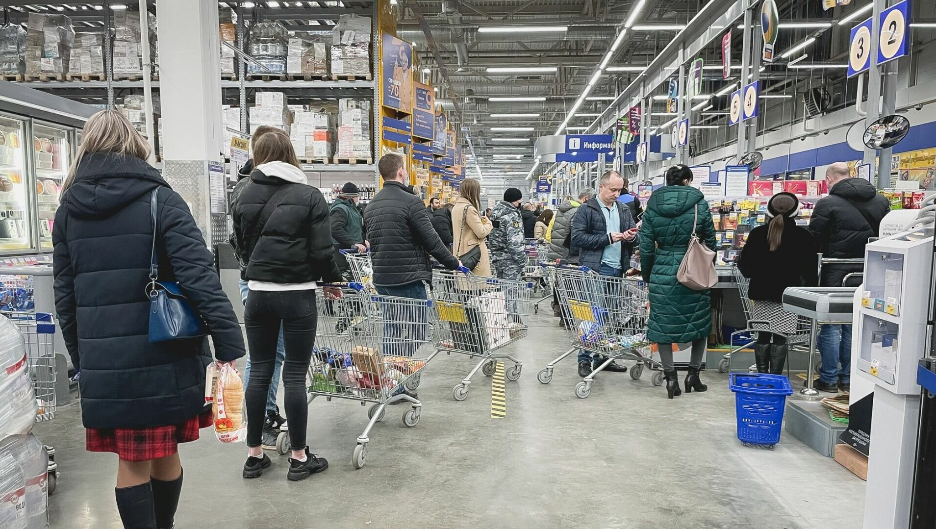 Аренда помещений для супермаркетов в Москве подорожала на 9% за 2022 год