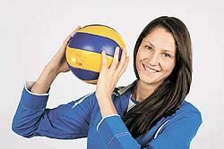 Чемпионка мира по волейболу Татьяна Кошелева