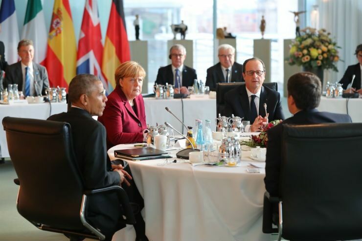 Обама договорился с лидерами ЕС о продлении санкций против России
