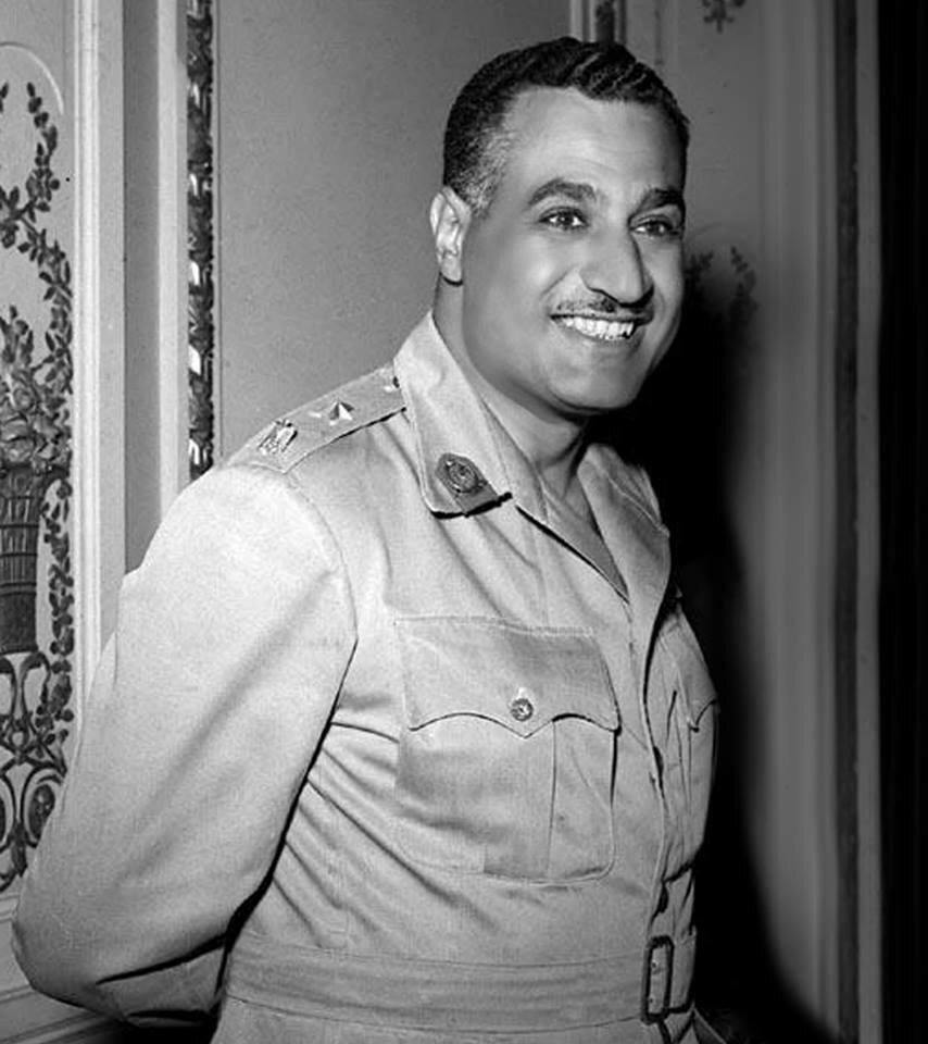 Гамаль Абдель Насер совершил военный переворот в 1952 году и стал вторым президентом Египта