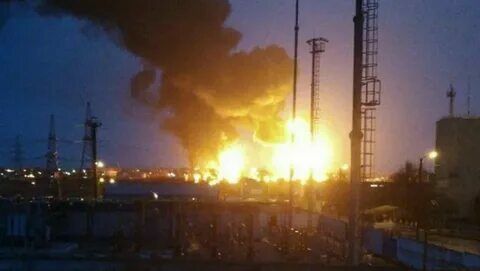 В Белгороде после авиаудара ВСУ загорелась нефтебаза