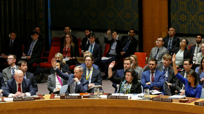 Совет Безопасности ООН не принял российскую резолюцию по атаке на Сирию