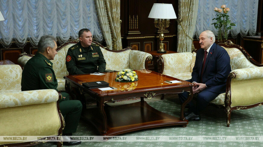 Сергей Шойгу встретился с Лукашенко в Минске