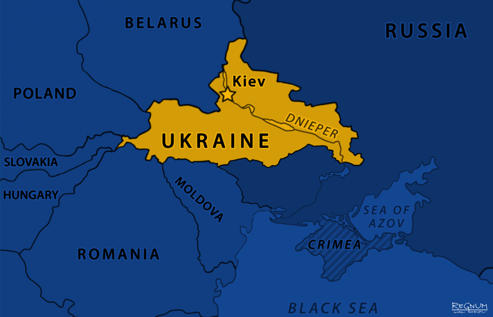 Власти Херсонской области заявили о корректировке границ Украины