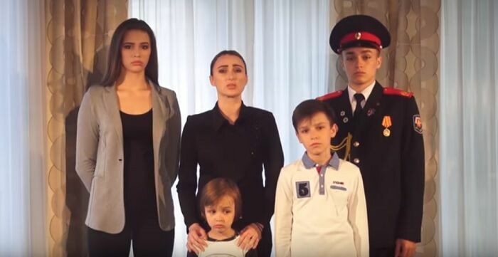 Семья Шестуна обратилась к Путину с видеопосланием