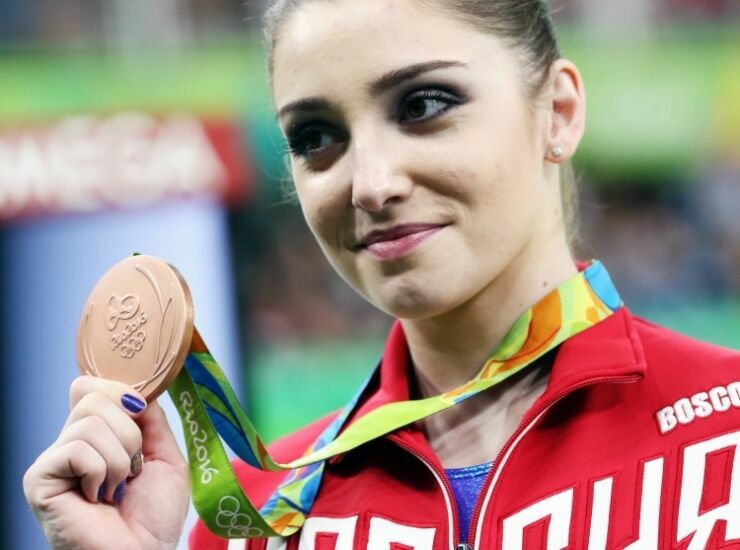 Двукратный призер Игр-2016 по спортивной гимнастике Алия Мустафина