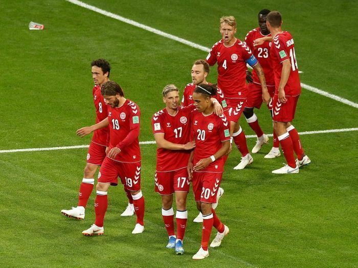 Сборная Дании победила Перу 1-0