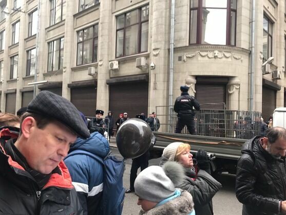 Ограждения в центре Москвы - не в дефиците