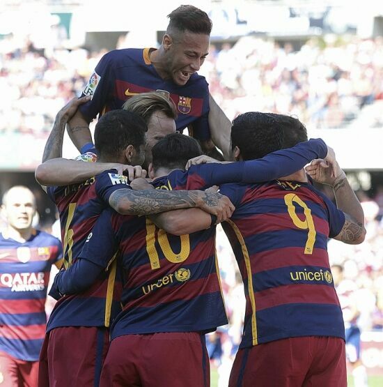 «Барселона» стала чемпионом Испании второй год подряд