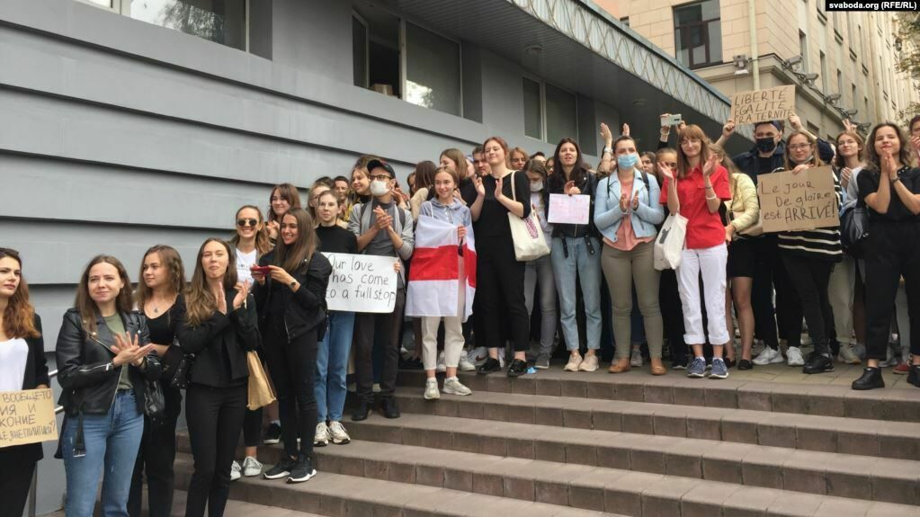 В Минске начались задержания студентов