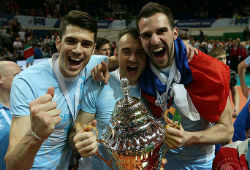 Казанские волейболисты в шестой раз выиграли чемпионат страны