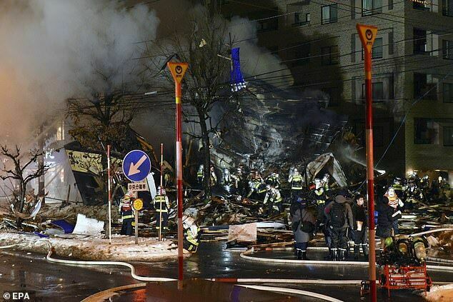 В японском Саппоро взорвался ресторан. Есть пострадавшие