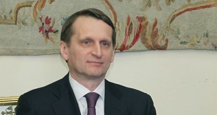 Нарышкин назвал дикими планы продлить санкции против РФ после терактов