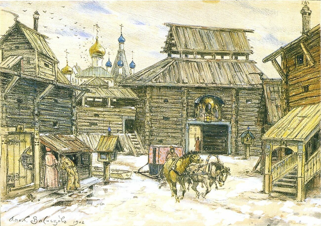 12  апреля:  в  1547-м Москва  воспламеняется