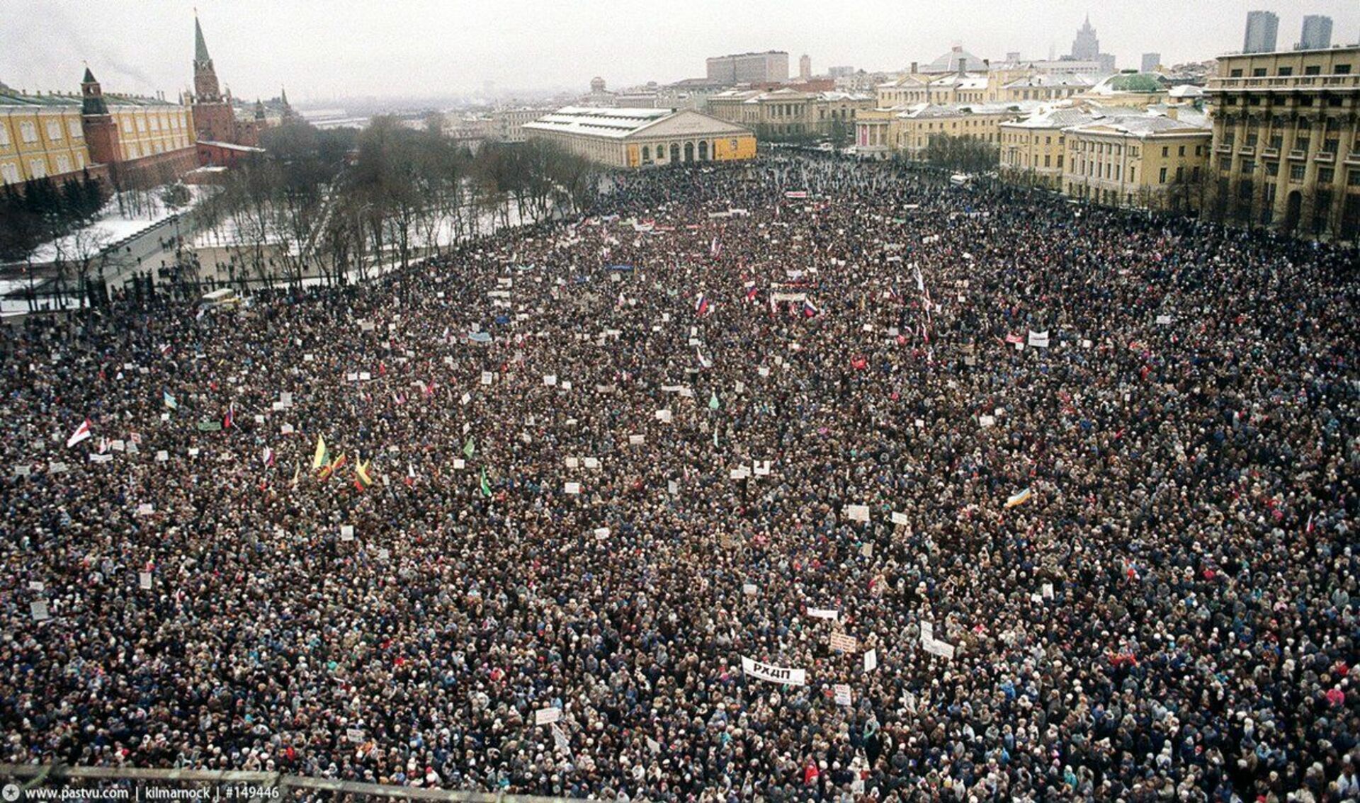 Сколько человек вышли на митинги