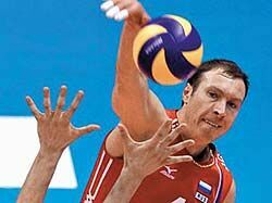 Капитан волейбольной сборной России Тарас Хтей