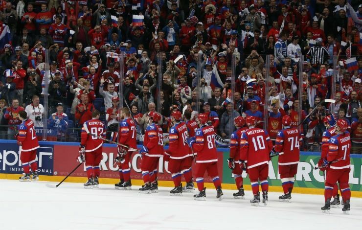 Первый канал не стал показывать матч сборной России по хоккею