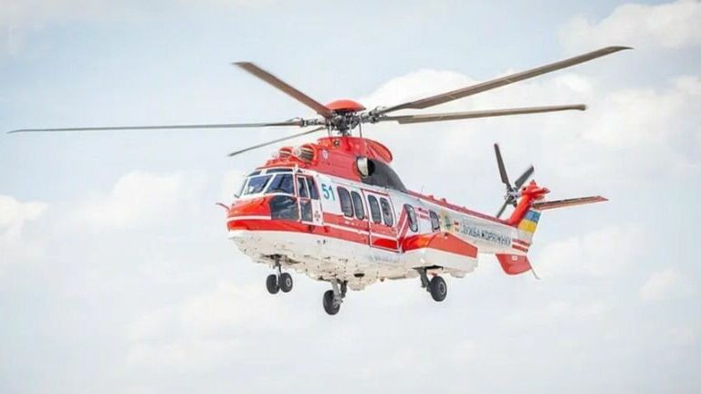 Вертолет, разбившийся в Броварах, Украина получила от Франции