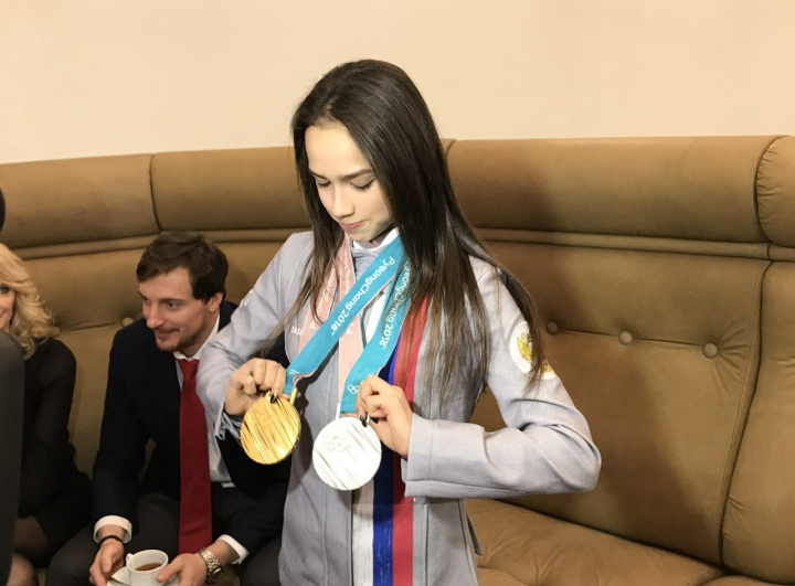 Олимпийская чемпионка Загитова