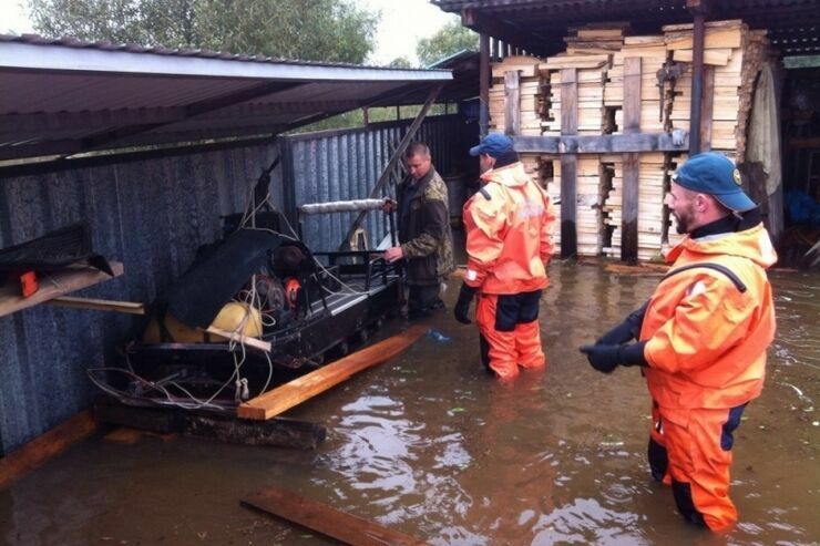 Более 300 домов в Приморье остаются затопленными
