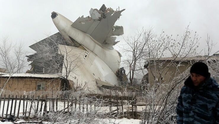 Количество погибших в авиакатастрофе под Бишкеком выросло до 38
