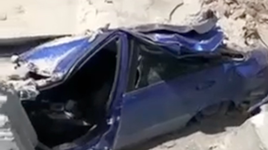 Участница съемочной группы погибла при обрушении бетонной плиты в Дагестане (ВИДЕО)