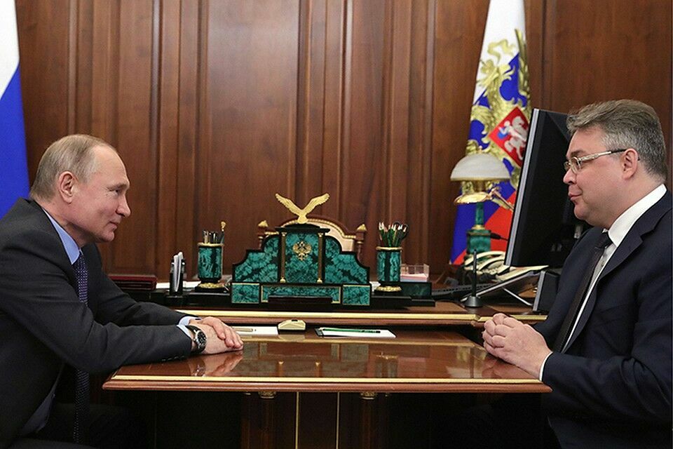 Путин пожелал губернатору Ставрополья удачи на выборах