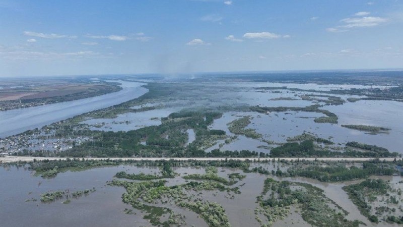 Скорость течения Днепра после разрушения на Каховской ГЭС выросла в десять раз