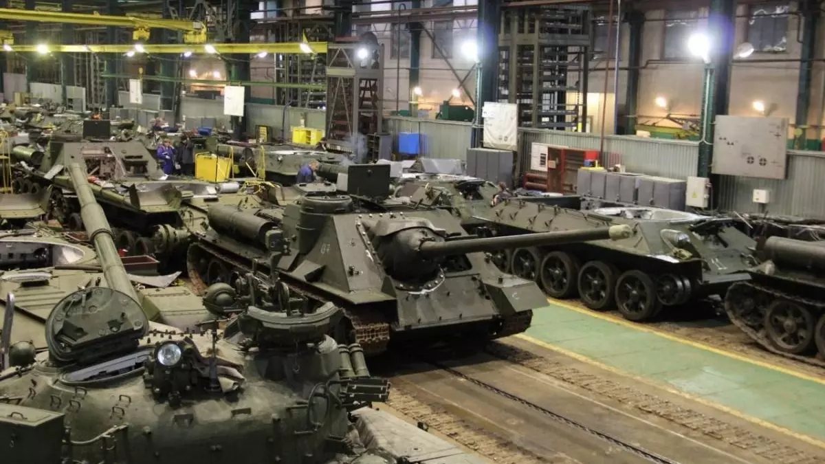 Цех Уралвагонзавода — единственный в России производитель танков